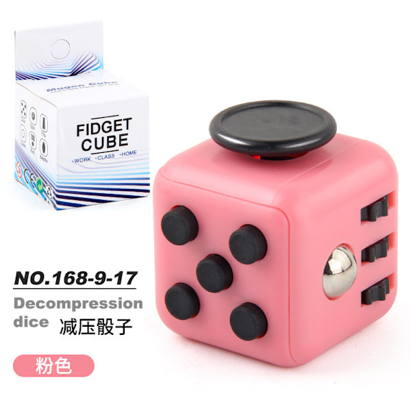Antistress Fidget Toy Cube Anti Stress Toy Decompressio pink