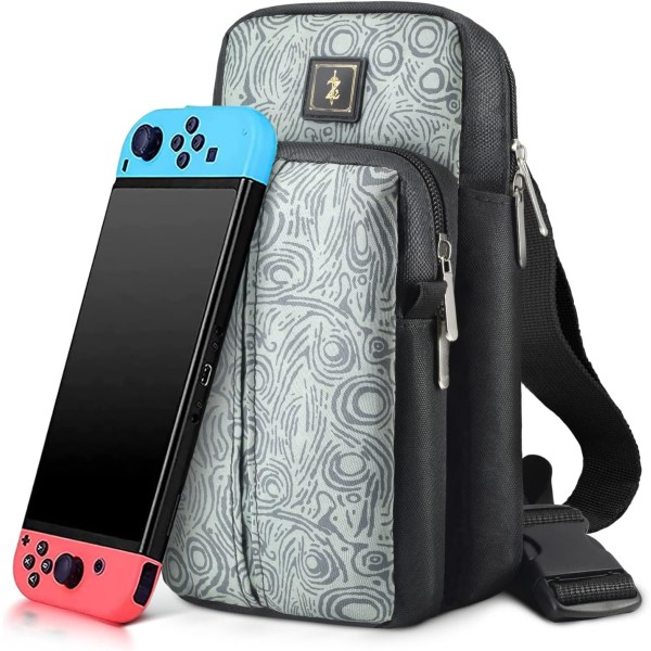 Matkalaukku Olkalaukku Switch/Lite-reppuun Olkapää Cherry Blossom Game Accessories Bag