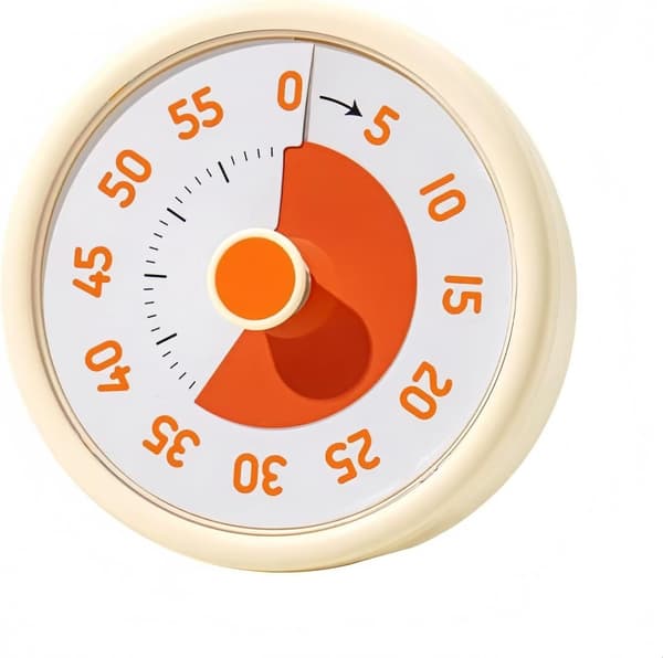 Timer - Timekeeper - Visuell Timer for Barn - 60-Minutters Nedtelling for Klasserommet