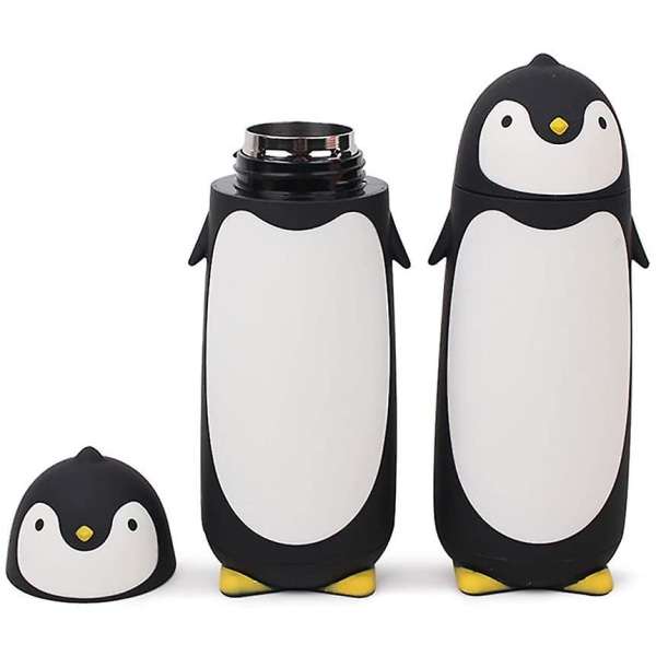 Penguin Stainless Steel Vacuum Thermos Travel Mug Tea Water Bottle Coffee Flask