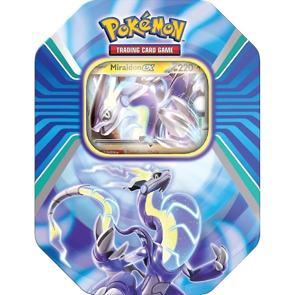 Pokmon Tcg: Paldea Legends Tin (koraidon/miraidon) (en slumpmässig)