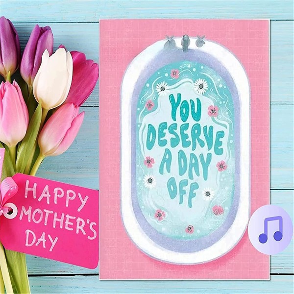 Morsdag Endless Mom, Mom, Mom! - Joker Greeting Prank Card (Sequin + Sound), Den ultimate morsdagskort-spøken1st