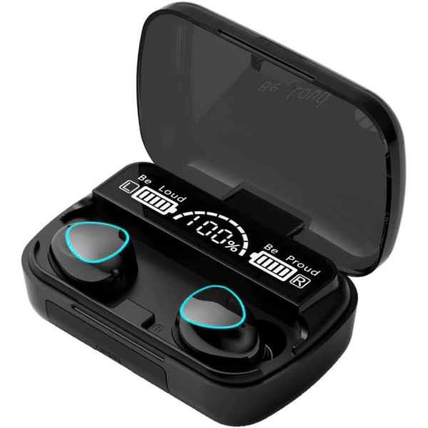 Trådløse ørepropper, Bluetooth 5.1-hodetelefoner Autoparing Bluetooth-hodetelefoner Ekte trådløs stereo