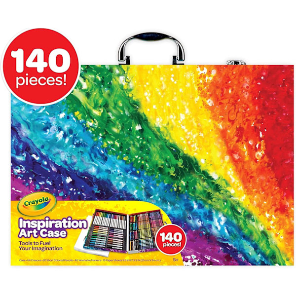 Inspiration Art Case Färgset - Rymden (140 delar), Konstkit för Barn, Leksaker för Flickor & Pojkar, Konstset, Skolmaterial, Presenter
