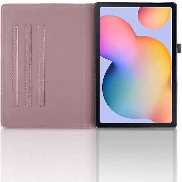 Uusi Samsungin pyörivä kotelo Galaxy Tab S6 Lite 2022/2020 10,4 tuuman SM-P610/P613/P615/P619-360 astetta - WELLNGS Light pink