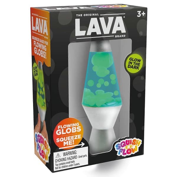 Lava Squish N Flow - Itsevalaiseva Fidget-lelu laavalamppu-efektillä