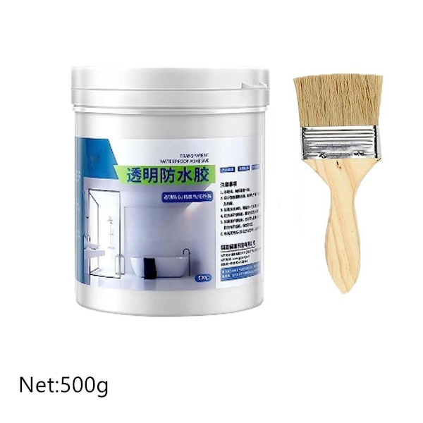 Läpinäkyvä vedenpitävä liima Tiivisteliima 500G 500G 500g 500g