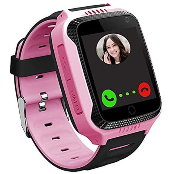 GPS Kids Smartwatch Telefon - Pekskärm Kids Smart Watch wi