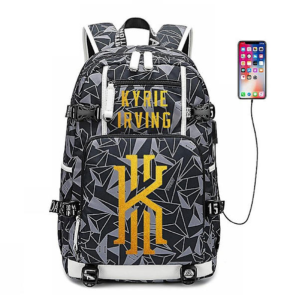 Nba Peripheral Series Logo Multifunksjonell USB - Perfet Gra Grey Kyrie Irving