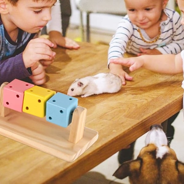 Hamster Tyggleker, Naturlige Tre Slipe Tenner Leker for Marsvin