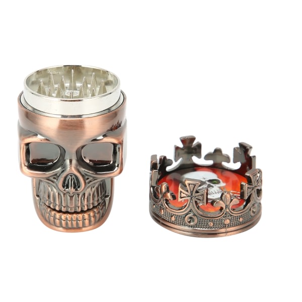 Skull-shaped herb grinder Smoke grinder Manual spice grinder