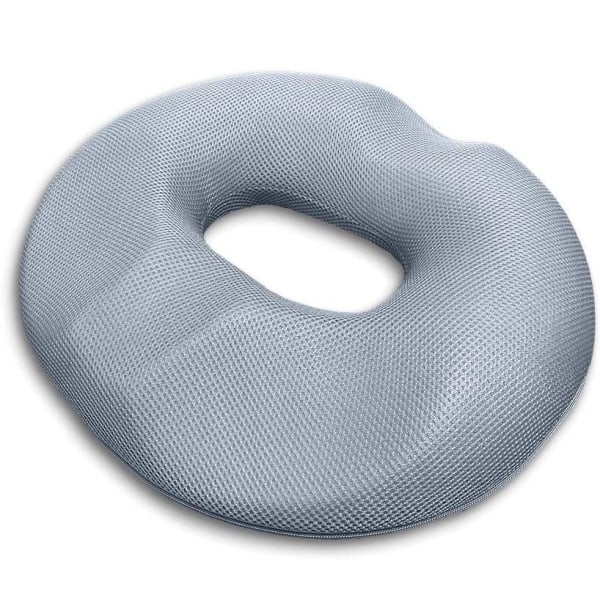 Orthopedic seat cushion / seat ring for tailbones Gray