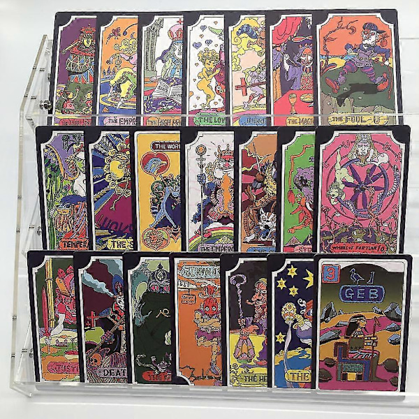 Jojo's Bizarre Adventure Tarotkort 22 Grand Akana + 9 Royal Gods, I alt 31[HK]