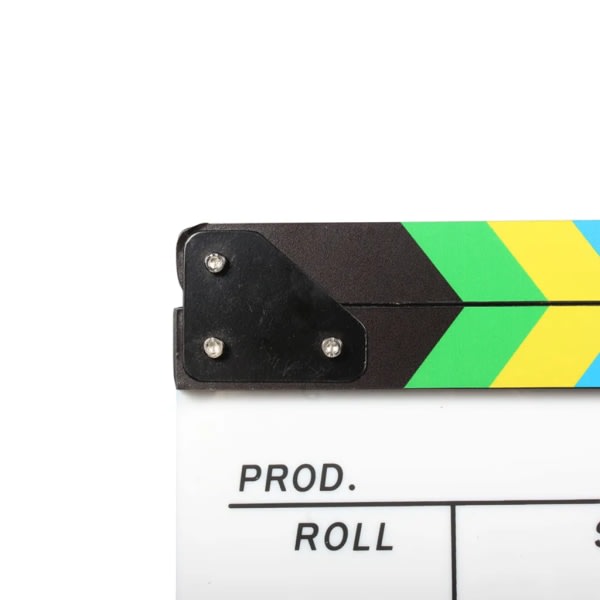 Akryl skillevegg Skärning Action Klafffilm Klafffilm Schwengel 9,6*11,7" med Color Stick Informasjonsskylt