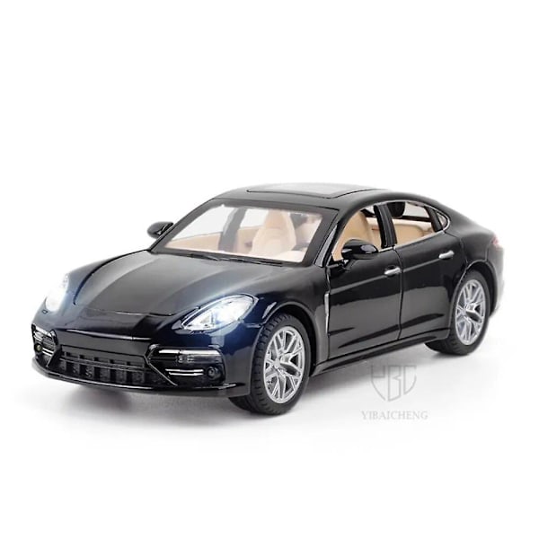 1/24 Panamera Simuleringsbil Model Legetøj Metal Diecast Legering Køretøjsmodeller Med Tilbagetrækningsfunktion Legetøj Med Lys Og Lyd