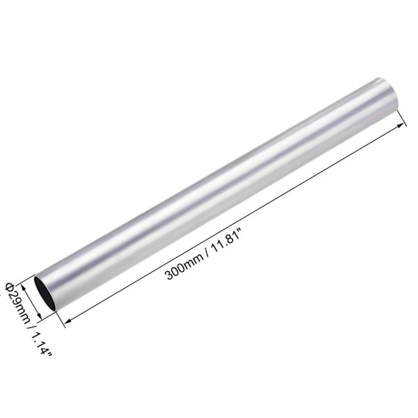 Sömlös Rak Aluminium Rund Rör 29MM X 27MM X_xx 29mm x 27mm x 300mm 29mm x 27mm x 300mm
