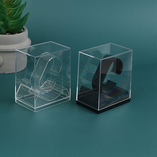 Klockdisplayhållare Transparent Armbandsurfodral TRANSPARENT_xx Transparent