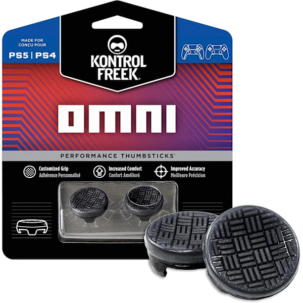 KontrolFreek FPS Freek Galaxy för Playstation PS4 5 High-Rise Analog Stick Joystick Controller Prestanda Tumstockar PS5 4-7