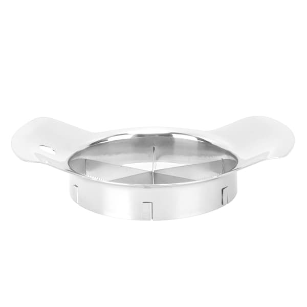 Appelsin eple pære kutter appelsinkutter 304 rustfritt stål fruktkutter hjem fruktkutter slicer sølv