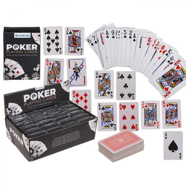 Mini Spillekort Poker Solitaire Spil 2-pak