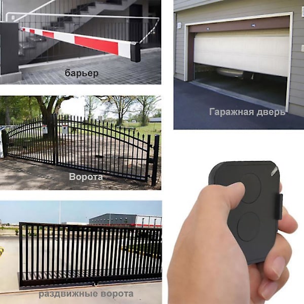 Rullekode Fl02re 433.92mhz Rullekode Garageportstyring Fjernbetjening Nice Era Flor