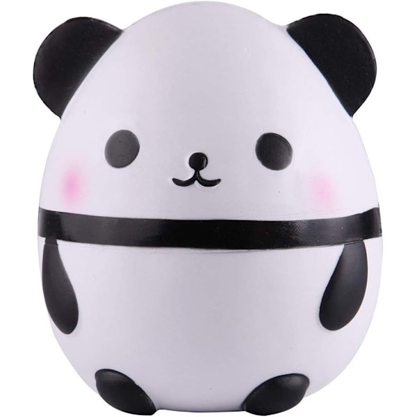 Panda Egg Jumbo Hidasti Nouseva Puristuslelu Tuoksullinen Kawaii Squishies Eläinlelu Lapsille ja Aikuisten 1 kpl (Valkoinen) - Perfet
