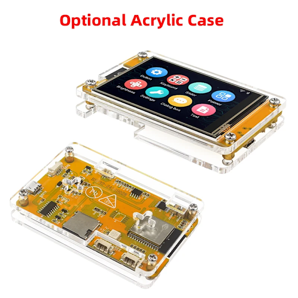 2,8 tums smart display för Arduino LVGL WIFI Bluetooth Touch WROOM 240*320 skärm LCD TFT-modul