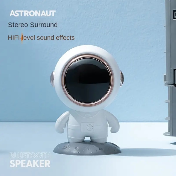 Astronaut trådlös högtalare, en trådlös bärbar Mini Creative