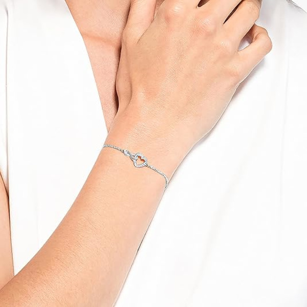 Infinity Heart Smykkekollektion, Halskæder og Armbånd