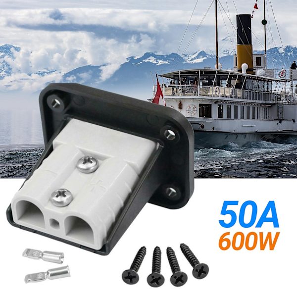 Anderson-liitin, IP65-vedenkestävä, korroosionkestävä, kaksois-USB Anderson -upotusvirta sähkölaitteille