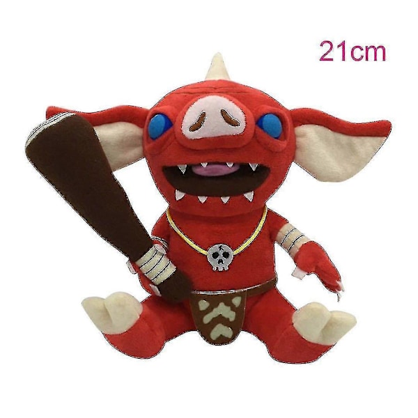 Laadukkaat 30cm Zelda Bokoblin Korok pehmolelut Sarjakuva Link poika miekan kanssa Pehmeät täytetyt eläimet Nuket Lahjat pojille rode