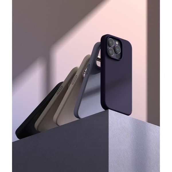 Ringke iPhone 14 Pro Deksel Silikon Dyp Lilla_xx