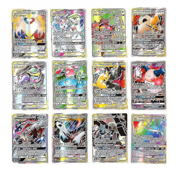 Kort Børn Battle Game Gx Ex Samling Trading Funs Gave Børn Engelsk Version Legetøj - Perfekt