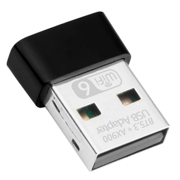900Mbps WiFi 6 USB-adapter Bluetooth 5.3 AX900 USB-dongle Trådløst nettverkskort Dual Band 2.4/5G Gratis driver for PC
