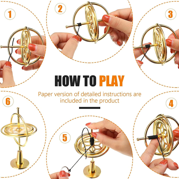 Gyro Spinner, Fingertip Balance Gyroscope Legetøj
