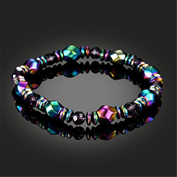 Multicolor magnet perler armbånd til kvinder håndvævet armbånd smykker gave