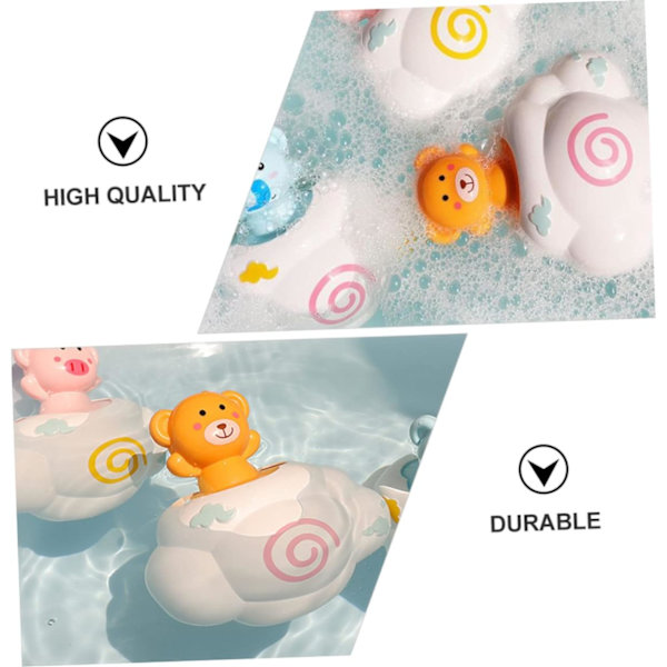1 stk. Badeværelses Sprinkler Baby Badelegetøj Flydende Badelegetøj Dyr Svømmelegetøj Babys