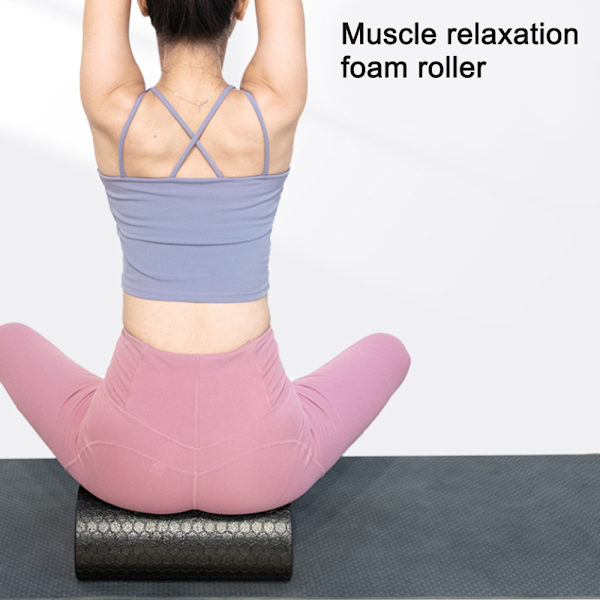 Standard fascia rulle, massasjerulle for fascia-trening, grå