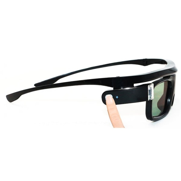 3D-glasögon med aktiv slutare, uppladdningsbara glasögon för DLP-Link Optama för Acer för BenQ för ViewSonic för Sharp-projektorer