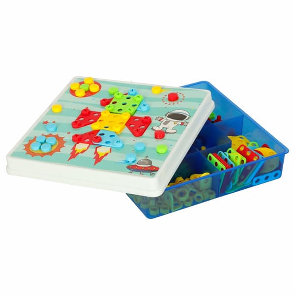 Screwdriver Building Blocks in Case – Educational Construction Set 261 Pieces 920