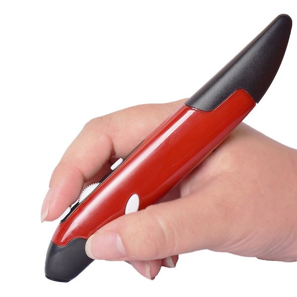 Trådløs optisk penn mus 2,4ghz usb bluetooth luftmus optisk presentatørpenn for bærbar PC
