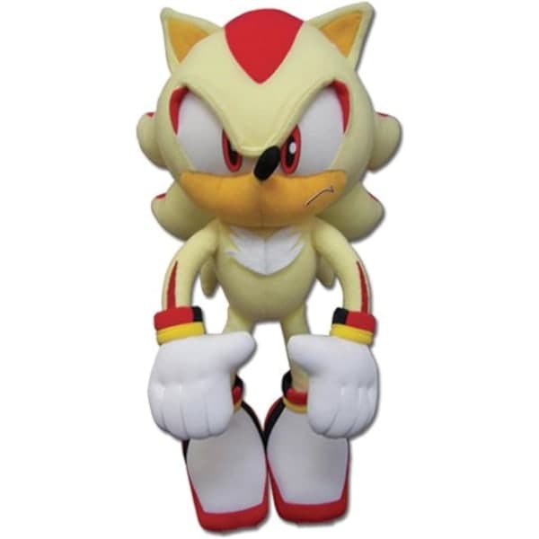 Animaatio Great Eastern GE-52631 Sonic The Hedgehog Super Shadow Pehmolelu, 30 cm