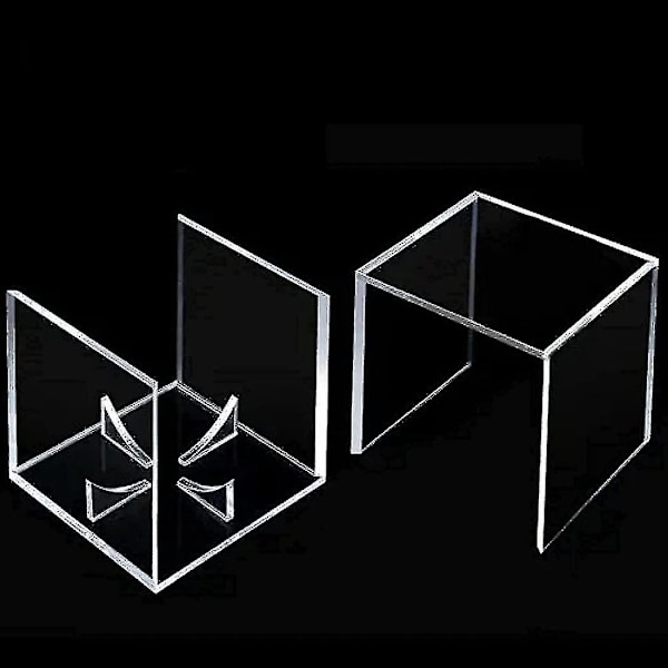 4 st Baseboll Displayfodral, UV-Dammtäta Akryl Displayboxar, Transparent Displayfodral för Baseboll-YNP_xx