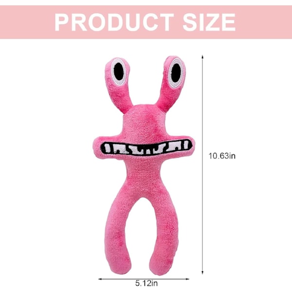 Rainbow Friends Plyschdjur Leksaker Blå Monster Mjuk Plysch 25 cm