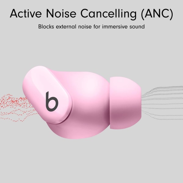 Studio Buds Totally Wireless Noise Cancelling-øretelefoner - sorte (fornyet) Pink