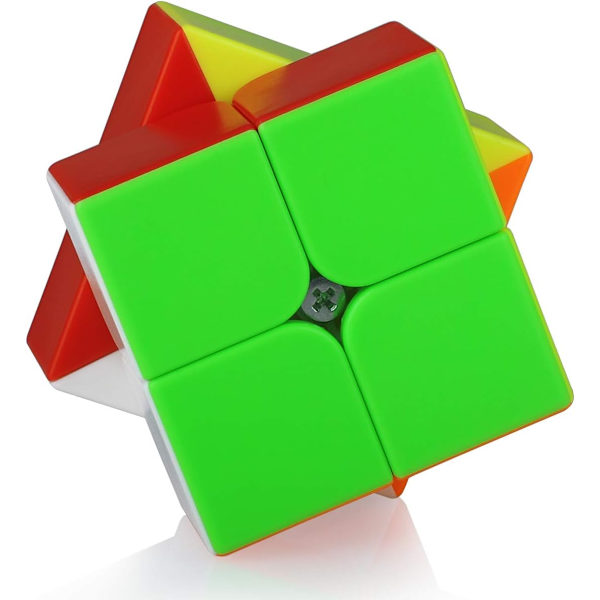 Speed Cube 2x2 2x2x2 Stickerless Magic Puzzle Magic Speed Cube 2X2X2