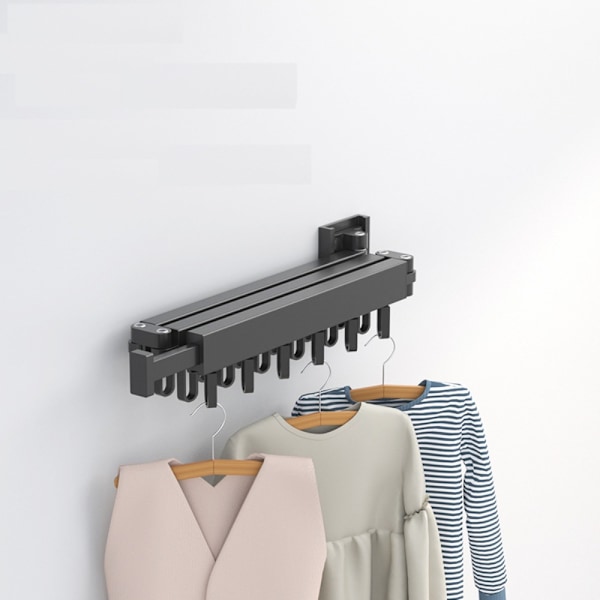Vikbar klädhängare Vikbart klädställ GRÅ 1 STÅNG Grå_xx Grey 1 Rod