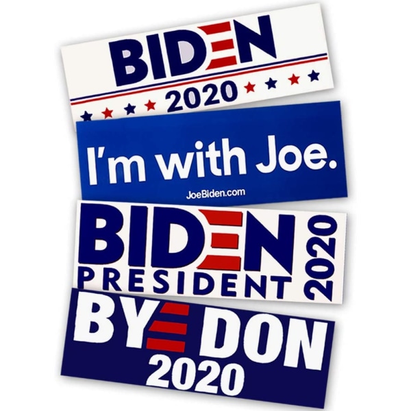 20 STK Biden Car Decal Keep America Great 2020 Valg Patriotic Bumper Sticker