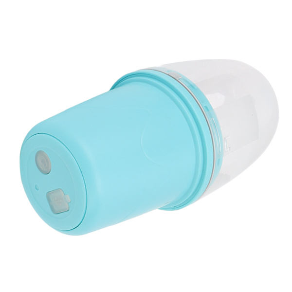 Bärbar Juicer Cup Multifunktionell Uppladdningsbar Liten 4 Blad Blender Fruktblandningsmaskin för Hem 260ml Blå