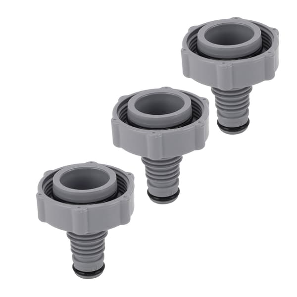 3 STK./Sælg Bestway P6H1419 Slangeadapter (Grå? 32 mm) Tilslutningsadapter